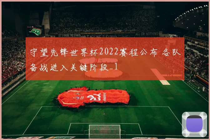 守望先锋世界杯2022赛程公布 各队备战进入关键阶段_1